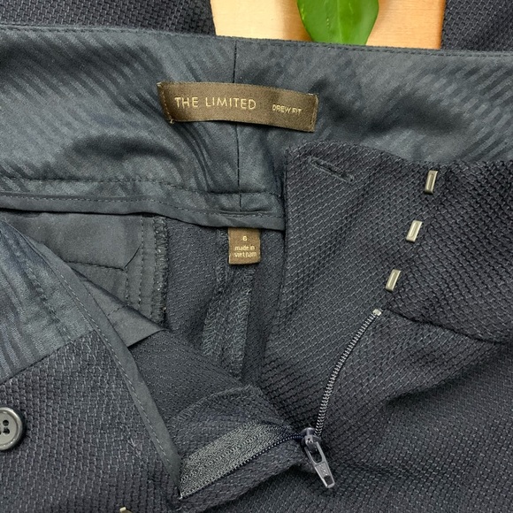 Wide Leg Navy Trouser - Picture 2 of 3